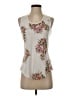 Lularoe Floral Ivory Tank Top Size XS - photo 1