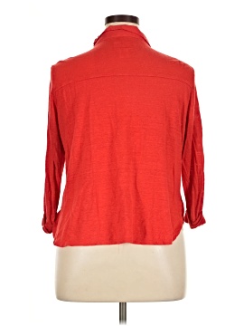 GB 3/4 Sleeve Button-Down Shirt (view 2)