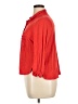 GB 100% Linen Red 3/4 Sleeve Button-Down Shirt Size XL - photo 5