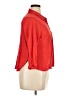 GB 100% Linen Red 3/4 Sleeve Button-Down Shirt Size XL - photo 4
