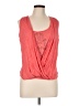 BCX Orange Sleeveless Blouse Size L - photo 1