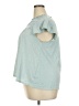Ella Moss Teal Short Sleeve Blouse Size XXL - photo 5