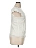 Express 100% Polyester Ivory Short Sleeve Top Size XL - photo 4