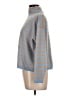 Talbots Stripes Blue Turtleneck Sweater Size Lg Petite - photo 5