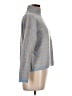 Talbots Stripes Blue Turtleneck Sweater Size Lg Petite - photo 4