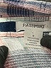 Passport 100% Cotton Plaid Gray Long Sleeve Button-Down Shirt Size M - photo 7