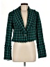 Avec Les Filles Tweed Green Blazer Size M - photo 1