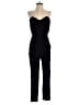 ASOS 100% Polyester Solid Black Jumpsuit Size 8 - photo 1