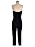 ASOS 100% Polyester Solid Black Jumpsuit Size 8 - photo 2