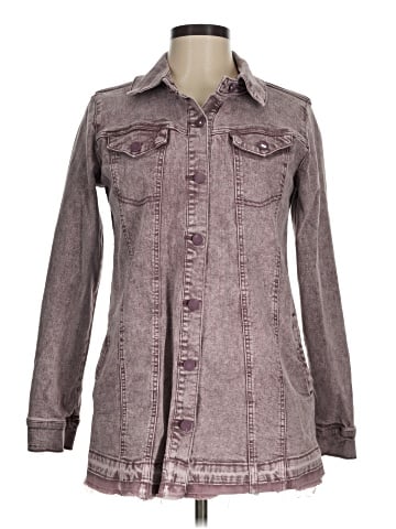 LOGO by Lori Goldstein Denim Jacket (view 1)