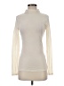 Theory Ivory Long Sleeve Turtleneck Size S - photo 1