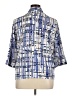 Alli Petites 100% Polyester Blue 3/4 Sleeve Blouse Size 16 Petite - photo 2