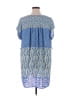 Eclair 100% Polyester Blue Casual Dress Size XL - photo 2