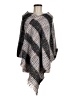Unbranded 100% Polyester Gray Poncho One size - photo 1