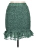 JOA 100% Polyester Teal Casual Skirt Size L - photo 2