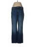 NYDJ Hearts Blue Jeans Size 8 - photo 1