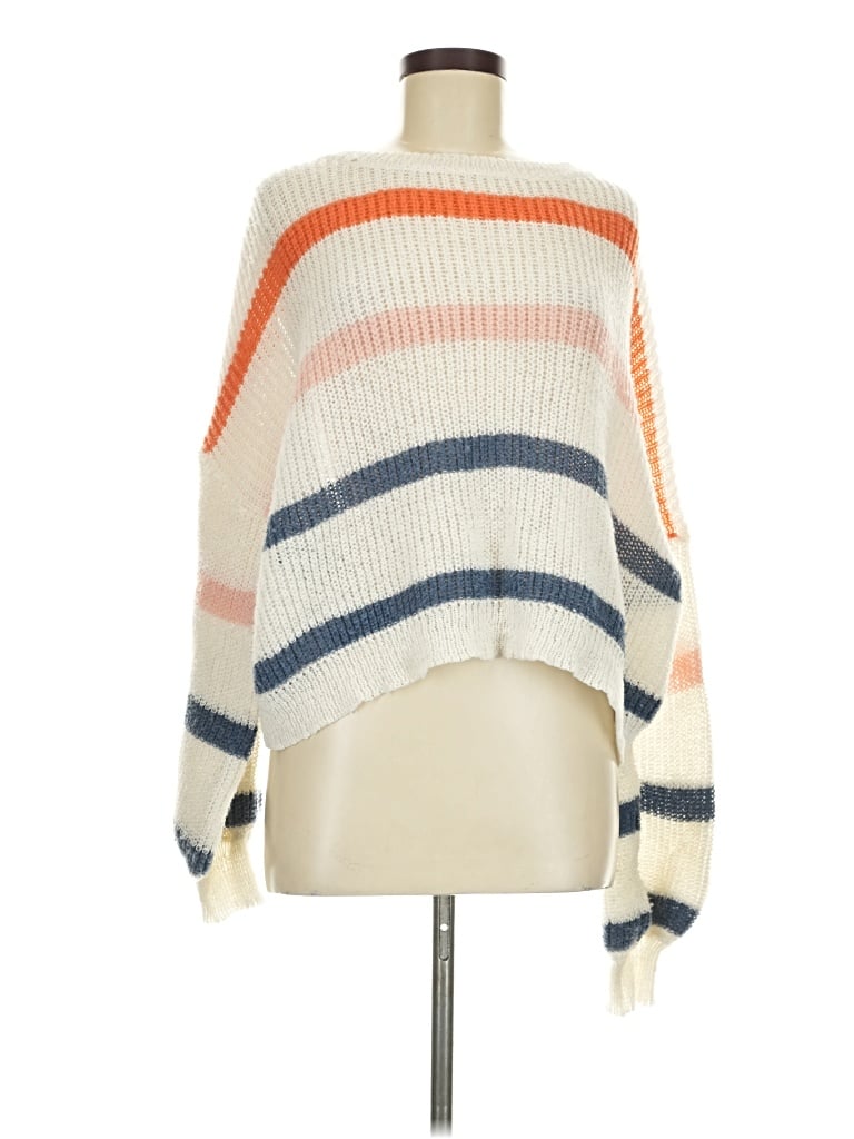 Pre-owned Shein Pullover Sweater In Ivory