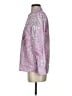Unbranded 100% Polyester Paisley Purple Long Sleeve Blouse Size S - photo 5