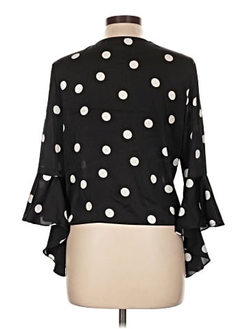 Bar III 3/4 Sleeve Blouse (view 2)
