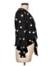 Bar III 100% Polyester Polka Dots Black 3/4 Sleeve Blouse Size L - photo 4