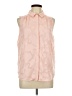 Elle 100% Polyester Pink Sleeveless Blouse Size L - photo 1
