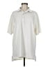 PETER MILLAR Ivory Short Sleeve Blouse Size M - photo 1