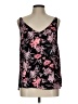 Express 100% Polyester Black Sleeveless Blouse Size L - photo 1