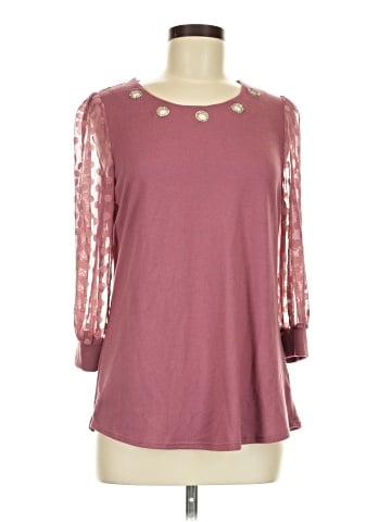 89th & Madison 3/4 Sleeve Top (view 1)