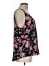 Express 100% Polyester Black Sleeveless Blouse Size L - photo 4
