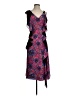 Prabal Gurung 100% Polyester Paisley Purple Cocktail Dress Size 4 - photo 1