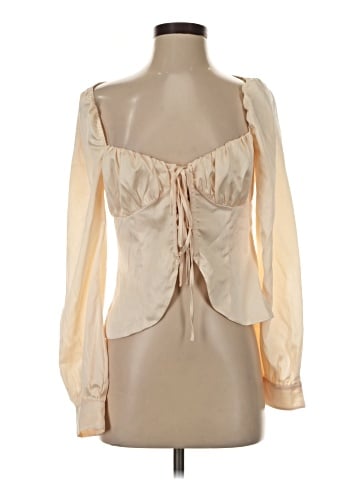 Majorelle Long Sleeve Blouse (view 1)