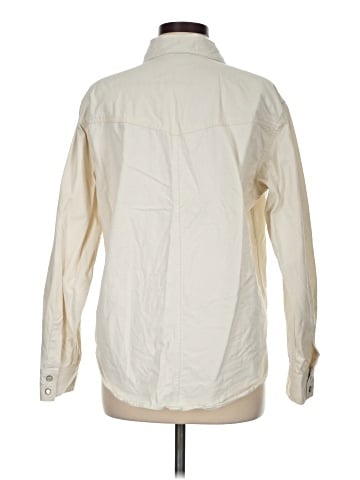 Banana Republic Factory Store Long Sleeve Button-Down Shirt (view 2)