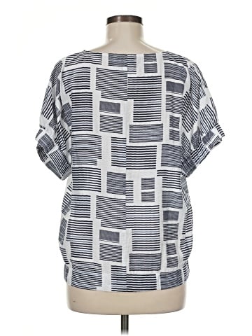 Ronen Chen Short Sleeve Blouse (view 1)
