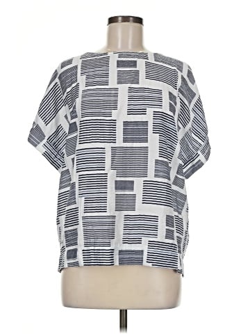 Ronen Chen Short Sleeve Blouse (view 2)