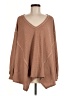 Bibi Brown Pullover Sweater Size M - photo 1