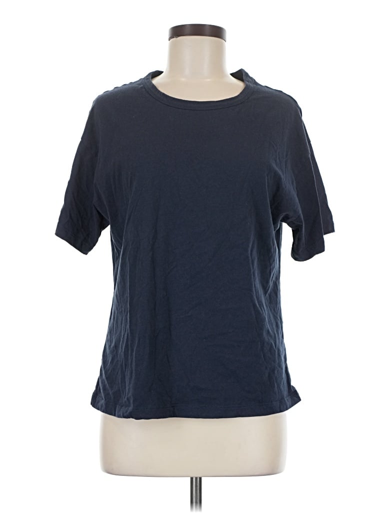 Pre-owned Felina Short Sleeve T-shirt In Blue