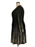 Snap Metallic Black Cocktail Dress Size 3X - photo 5
