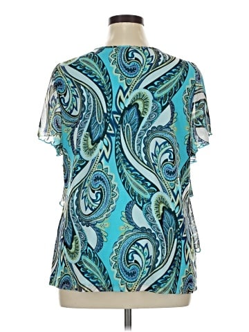 Apt. 9 Short Sleeve Blouse (view 2)