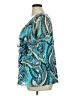 Apt. 9 100% Nylon Teal Short Sleeve Blouse Size 1X - photo 5