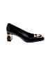 Stuart Weitzman Animal Print Black Heels Size 6 1/2 - photo 1