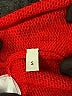 Gucci 100% Lana Wool Solid Red pullover sweater Size S - photo 17