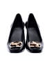 Stuart Weitzman Animal Print Black Heels Size 6 1/2 - photo 2