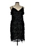 Unbranded Black Cocktail Dress Size L - photo 1