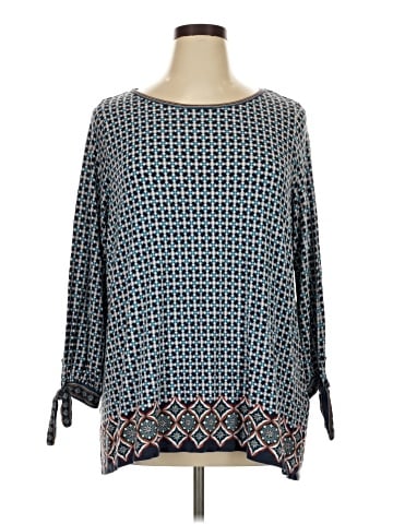 Max Studio 3/4 Sleeve T-Shirt (view 1)