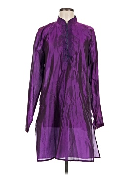 Assorted Brands Long Sleeve Silk Top