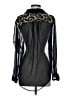 Envy Animal Print Black Long Sleeve Blouse Size S - photo 2