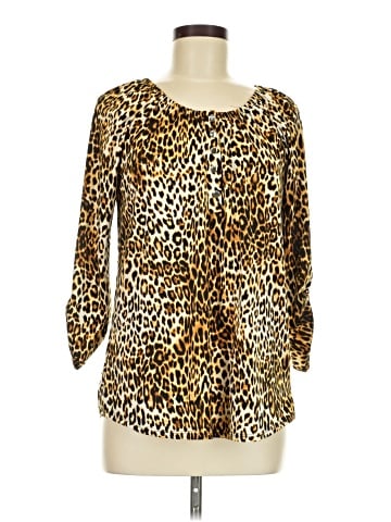 Notations 3/4 Sleeve Blouse (view 1)