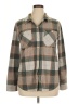 Thread & Supply Plaid Brown Long Sleeve Blouse Size XL - photo 1