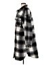 Kye Mi 100% Polyester Plaid Gray Coat Size L - photo 5
