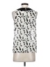 Kardashian Kollection 100% Polyester Silver Sleeveless Blouse Size S - photo 2